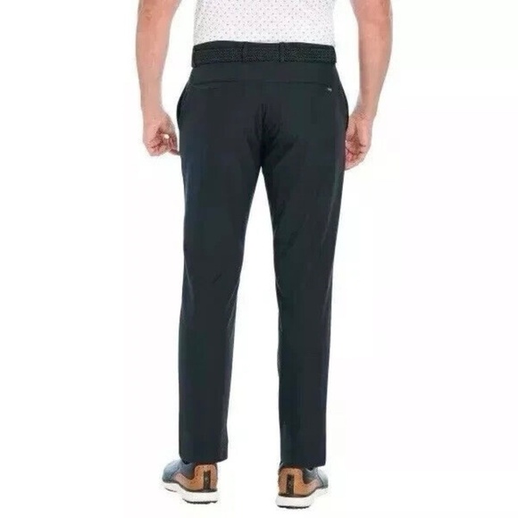 Greg Norman 34x32 Men’s Performance Flex Waistband Pants, Black NWT - Picture 2 of 16